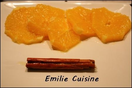 Salade d'orange