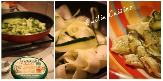 Courgette raviole