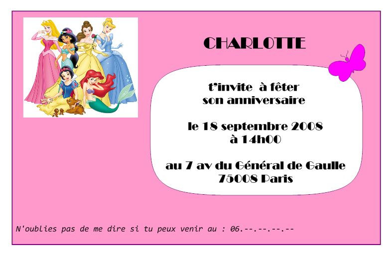 carte invitation anniversaire gratuite garçon