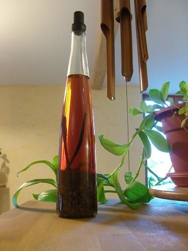 Rhum Fruit de la Passion après 3 mois de macérage