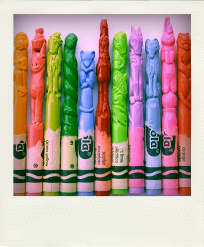 DIEM CHAU SCULPTURE CRAYOLA (4)