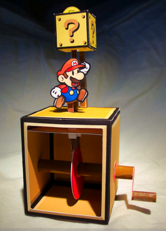 Téléchargez de la poésie : un automate Super Mario en papier - L'actualité  de Super Mario en continu