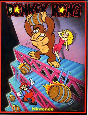 donkey kong flier