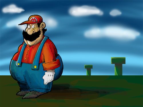 fat mario