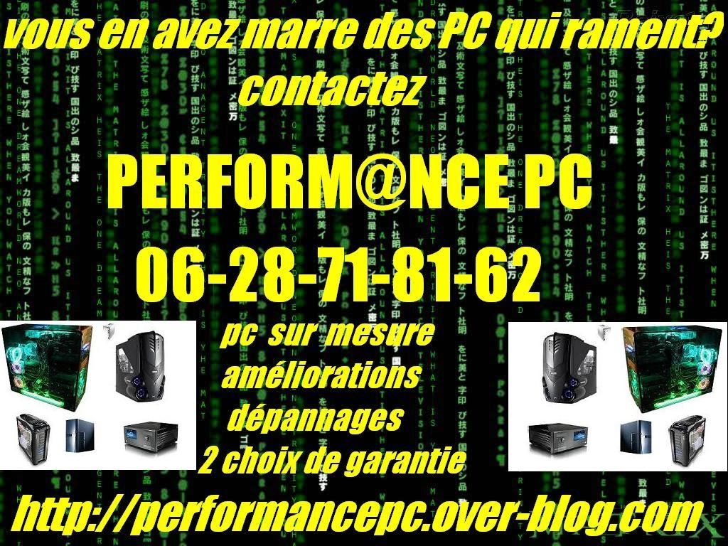 ma carte de visite de performance pc