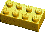 lego brique jaune trans h32