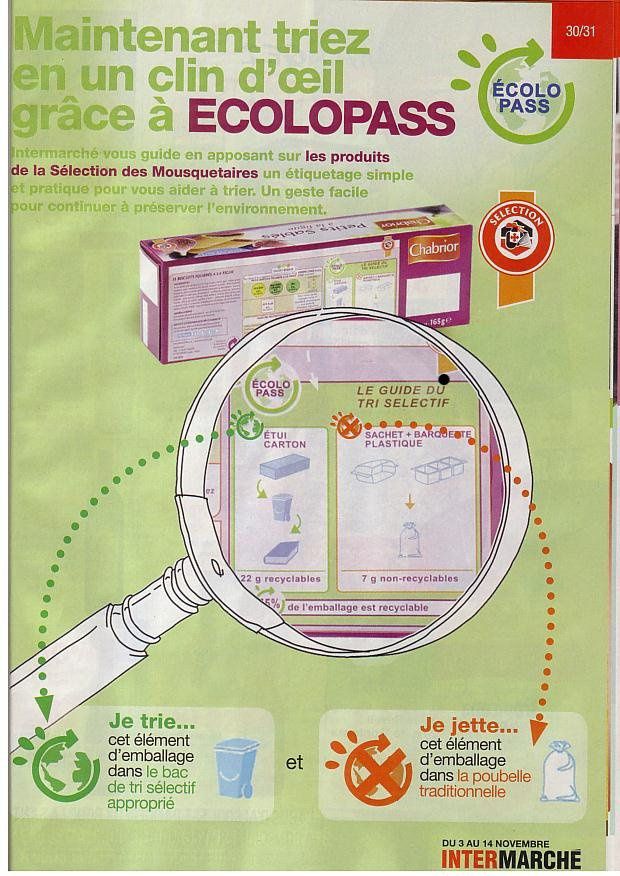 ecolopass pub intermarché green washing ecolopass pub intermarché green washing