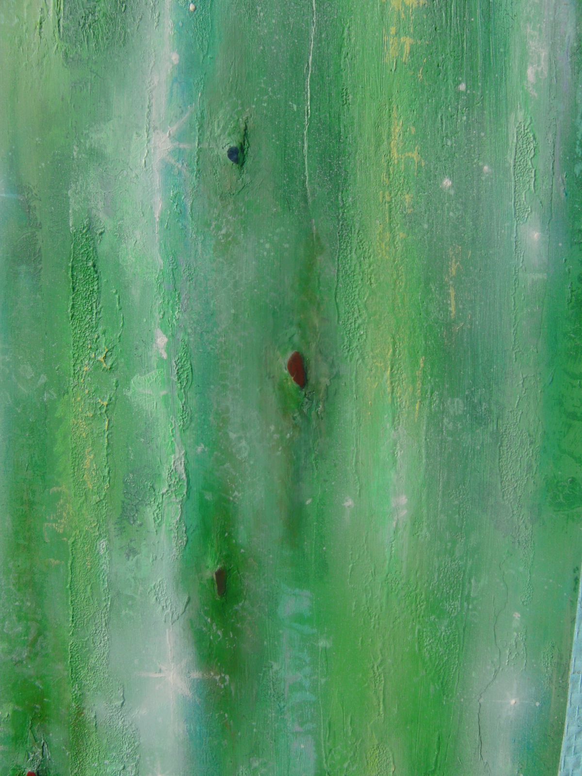 z jaspe cornaline incrustéees dans peinture green mystic p
