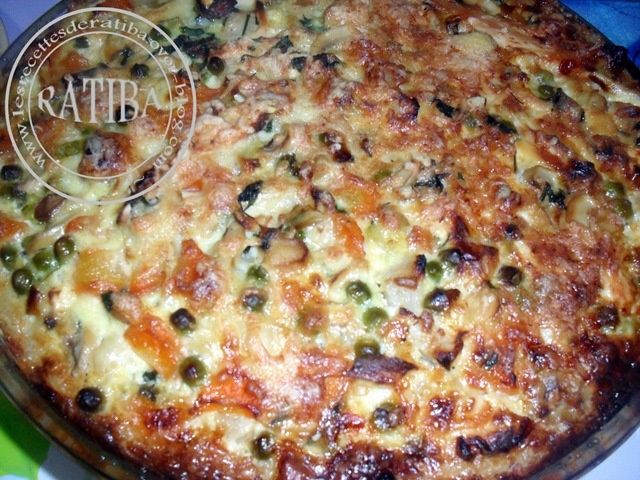 TARTES AU RIZ ET LEGUMES DE HOURIA EL MATBAKH