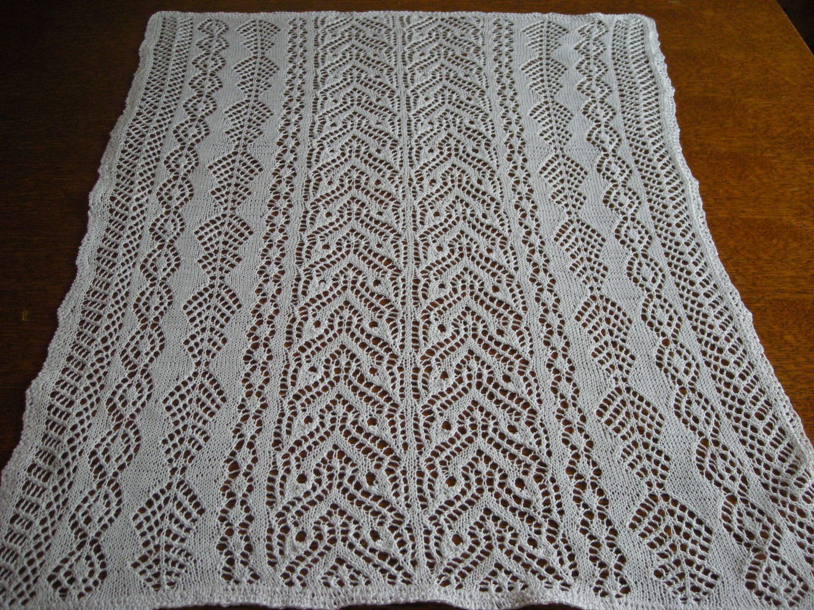 napperon en tricot