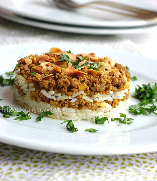 Curry de viande hachée au riz - Blog cuisine marocaine / orientale Ma Fleur  d'Oranger / Cuisine du monde /Recettes simples et cratives