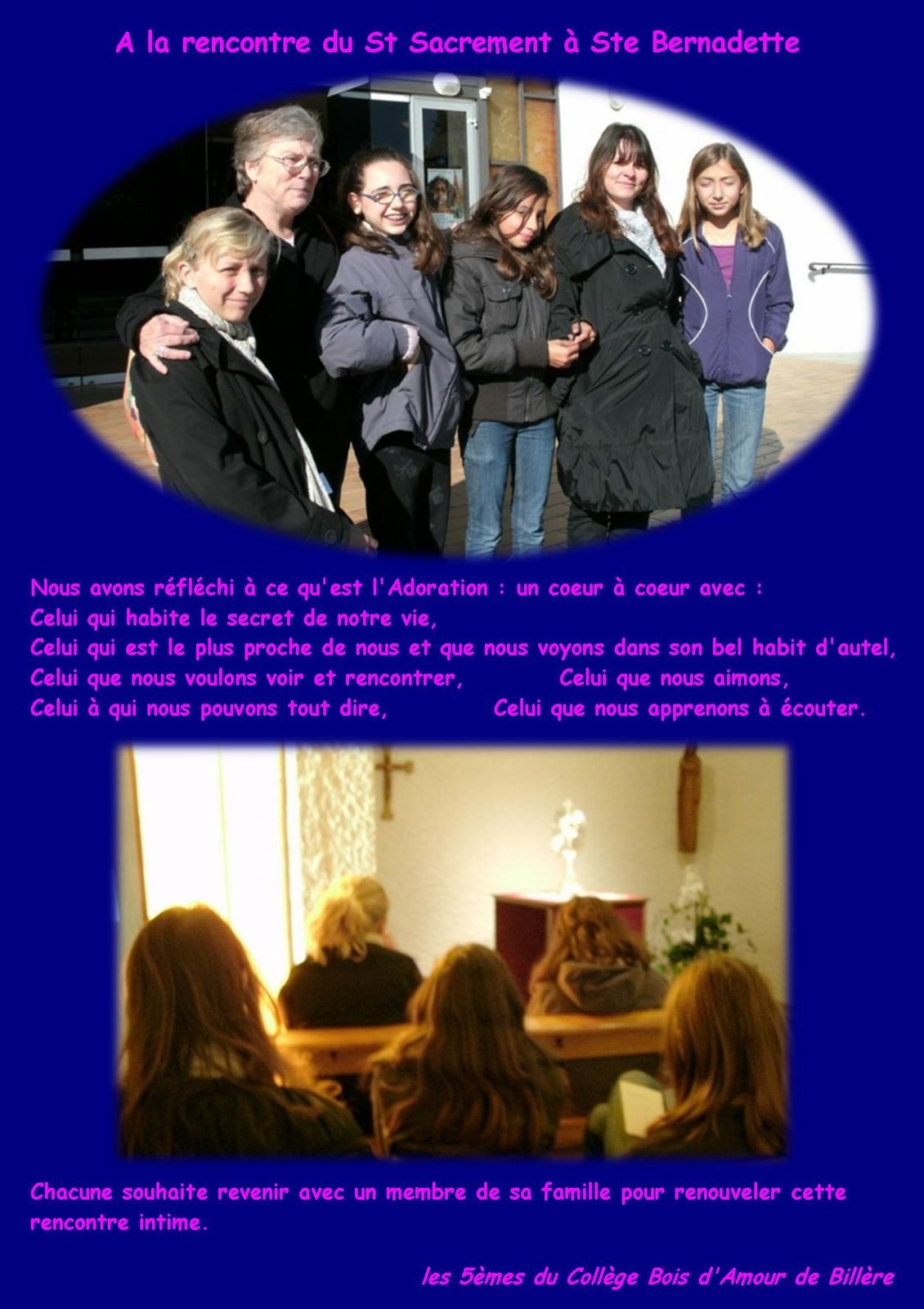 sacrement de la rencontre