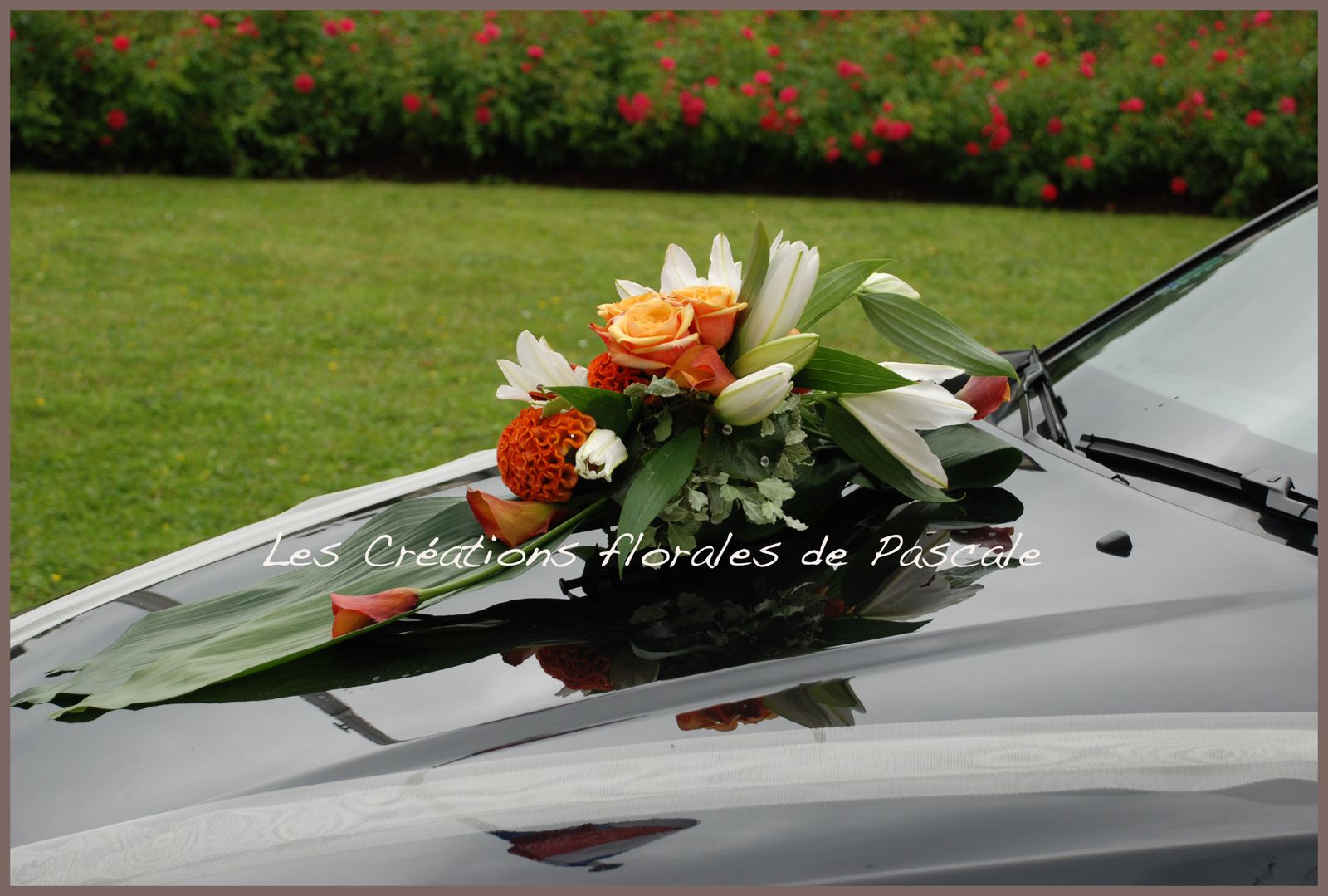 Album 7 - La voiture des mariés - RéCréation florale - Blog d'art