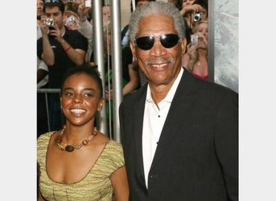 Morgan Freeman amoureux de sa petite fille