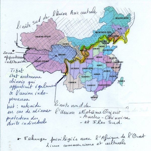 La Chine au sein des Unions