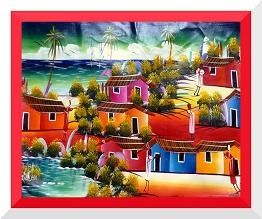 peinture sur toile republique dominicaine