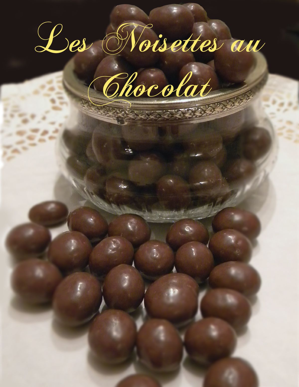 CHOCOLATS DE NOEL : LES NOISETTES AUX 2 CHOCOLATS ET AUX EPICES