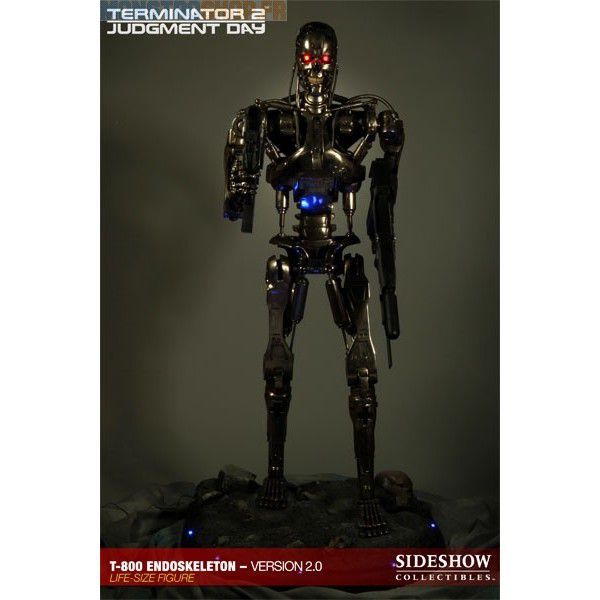 Terminator 2 - 1/1 : Statue taille réelle T-800 Endoskeleton Ver