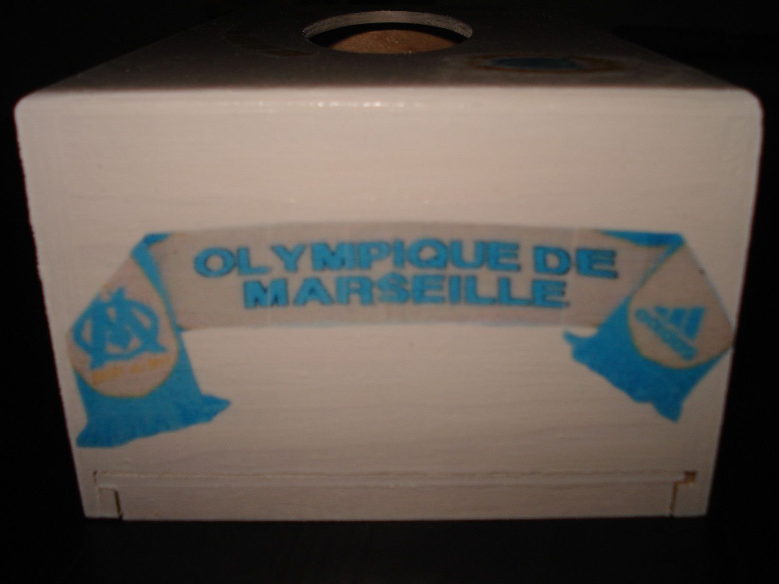 Boite à mouchoirs "spéciale Olympique de Marseille" Football - Un brin de  fantaisie chez pause créative