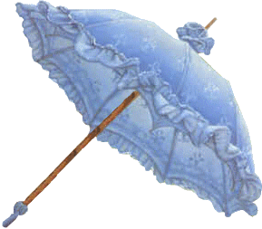 parapluie ombrelle bleu 131208