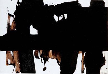 Oeuvre de Pierre Soulages Oeuvre de Pierre Soulages