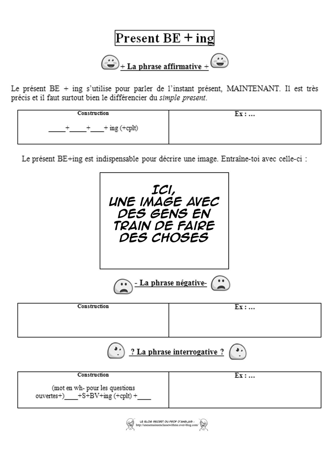Exercice Be Ing Present Simple Exercice Be + Ing Présent Simple - Communauté MCMS