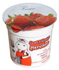 Kervihan yaourt-fraise