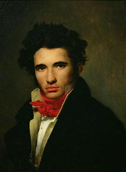 Léon Cogniet self-portrait 1818