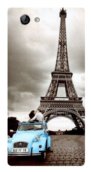 Coque Tour Eiffel Vintage Xperia J