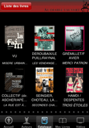 au diable vauvert application Iphone / Bookandbuzz au diable vauvert application Iphone / Bookandbuzz