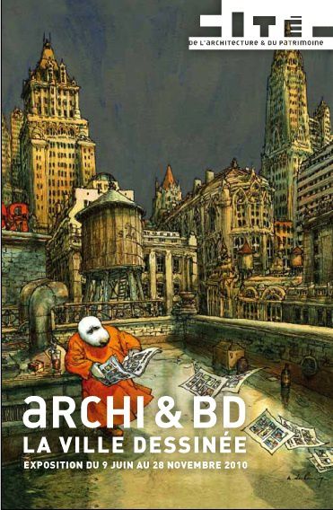 exposition Archi & BD la ville Dessinée Cité de l'architecture et du patrimoine Bookandbuzz