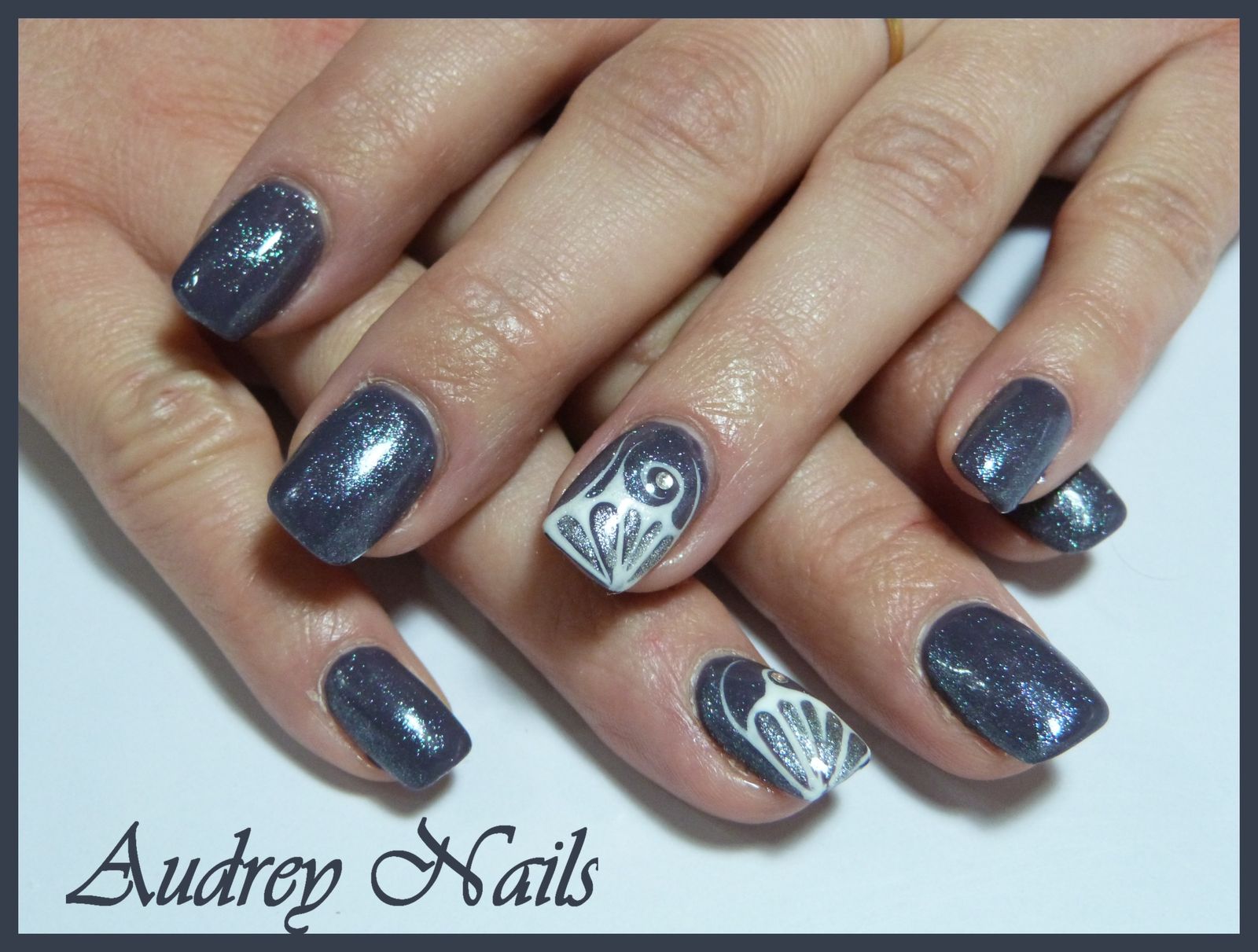 ongle en gel uv deco