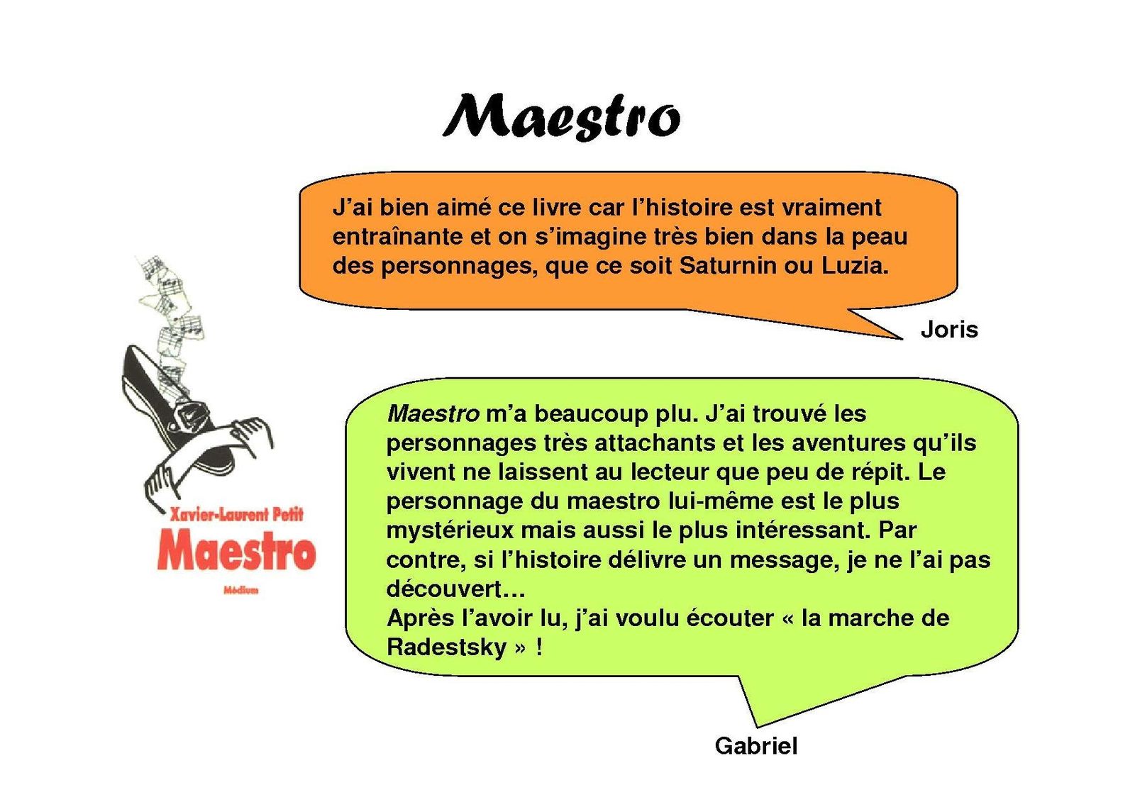 Rencontre auteur cdi