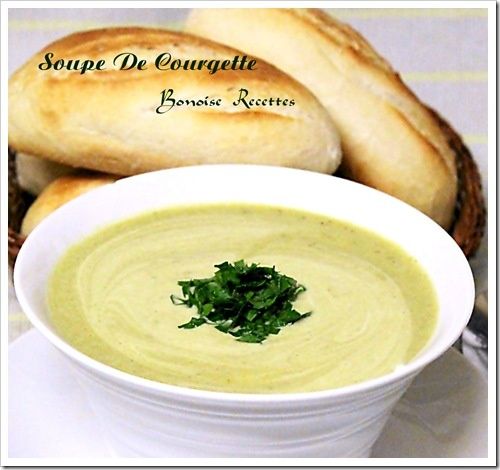 soupe de courgettes1 soupe de courgettes1