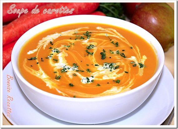soupe de carottes1