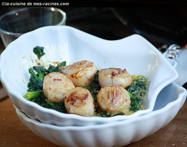 Recette-Noix de Saint Jacques