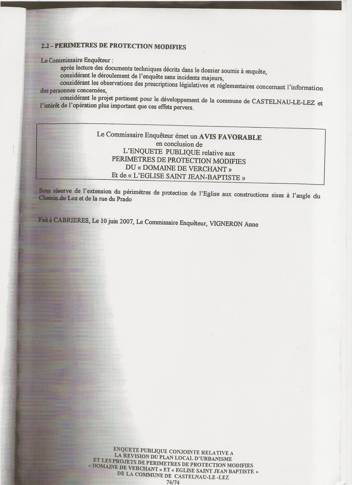 rapport du commissaire sur le PLU de Castelnau 10 -copie-7