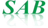 logo SAB reflet transparent