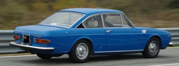 Lancia 2000 Coupe Bleu 1