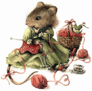 La souris qui tricote