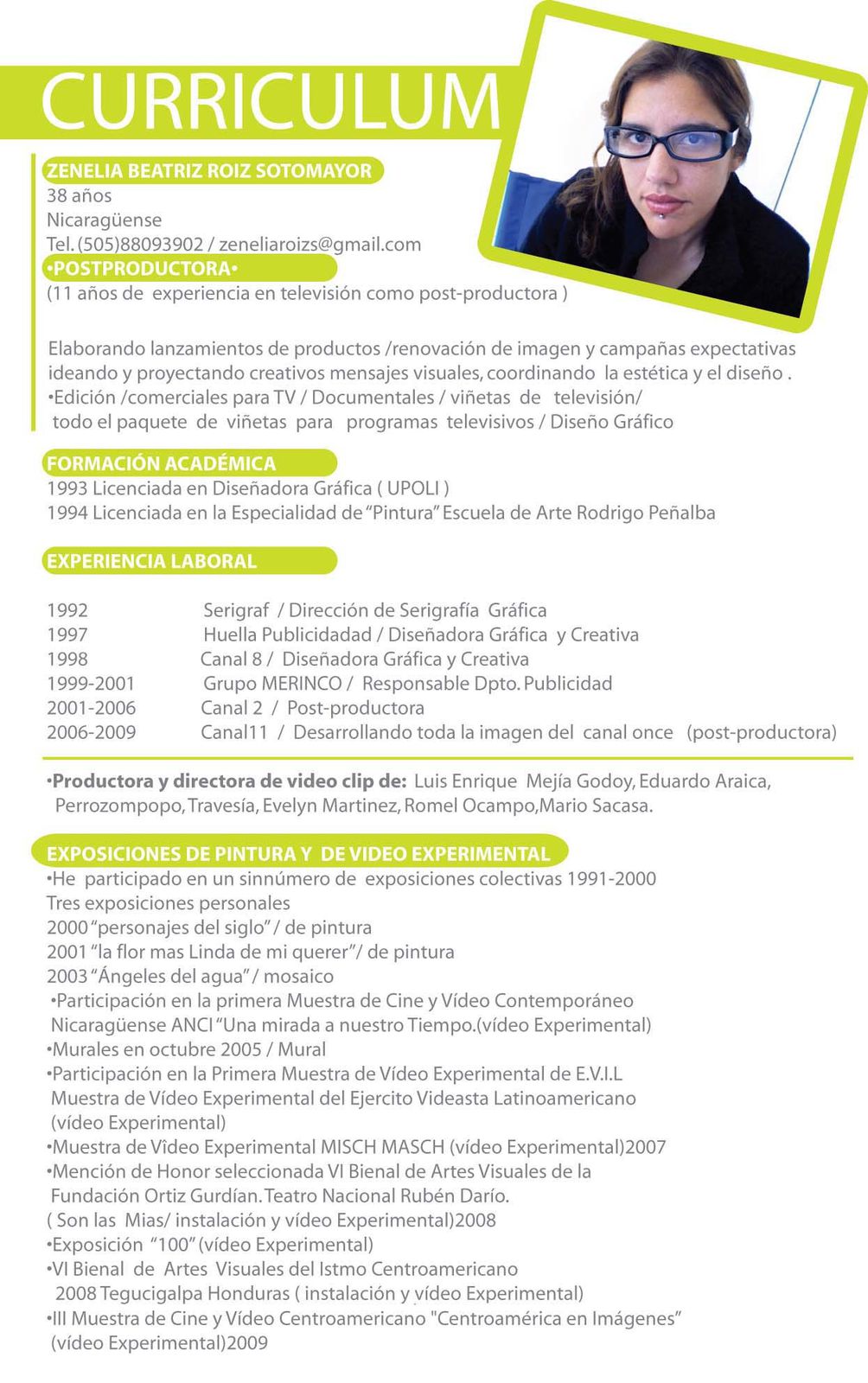 modelo de curriculum vitae. modelos de curriculum vitae en