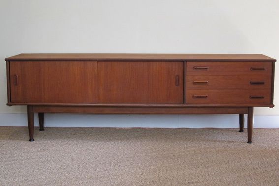 Sideboard basse Teck