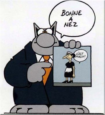 bonne année le chat