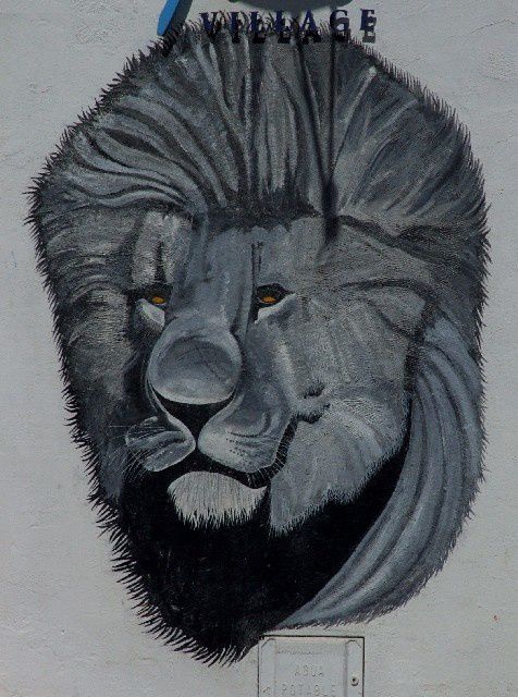 Espagne - Lion gris
