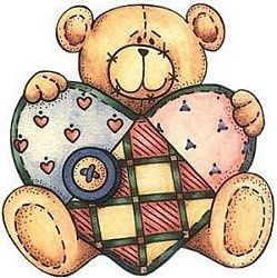 nounours-teddy gros coeur