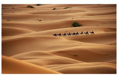 Le desert du Sahara du Maroc