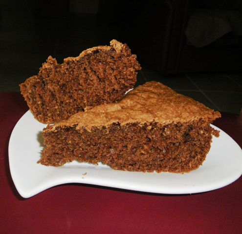 Gâteau moelleux choco-coco