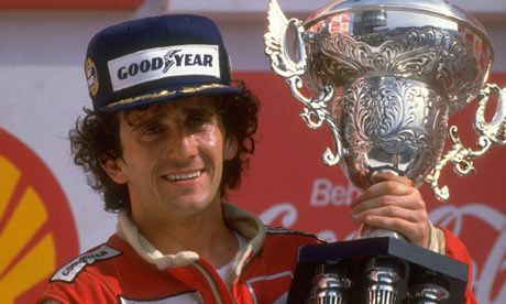 Casquette de F1 Formule 1 signée par Alain Prost