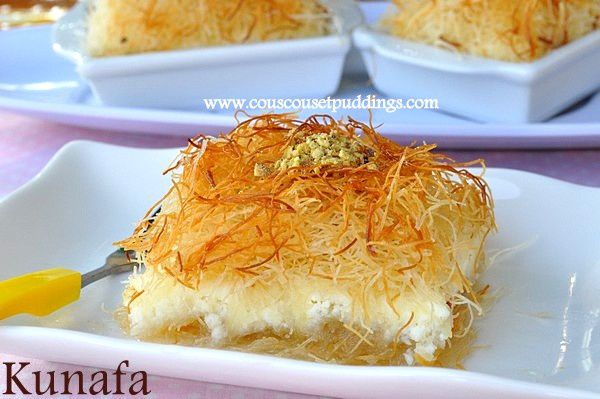 kounafa ktayaf katayaf a la creme