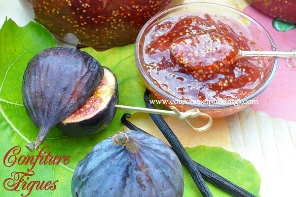 confiture de figue rouge